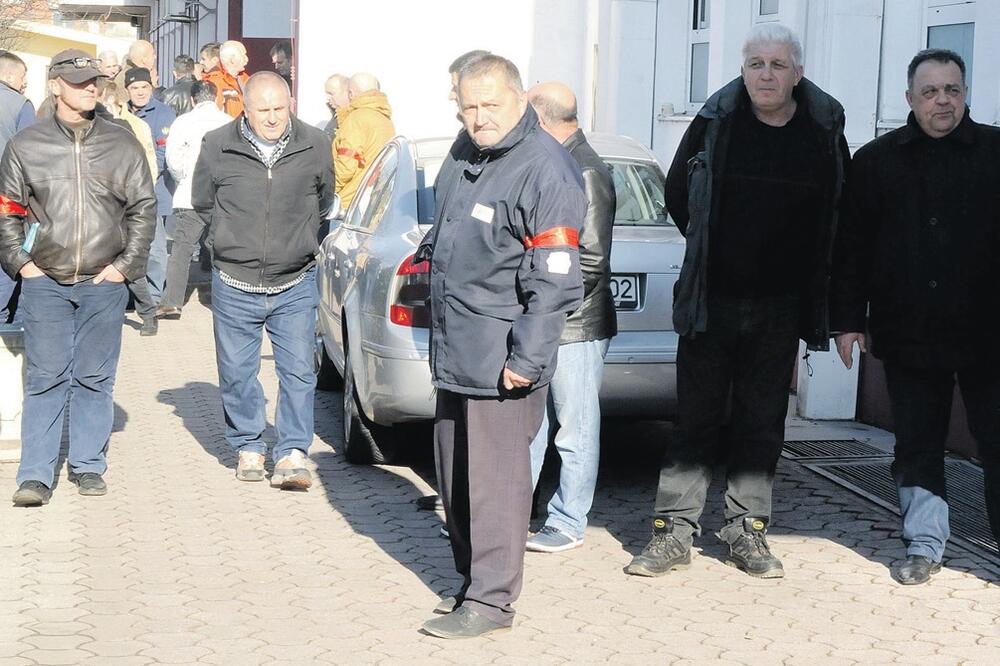 ŽEljeznica Crne gore sindikat protest, Foto: Zoran Đurić