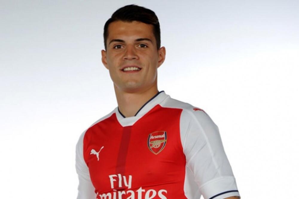 Granit Džaka, Foto: Arsenal.com