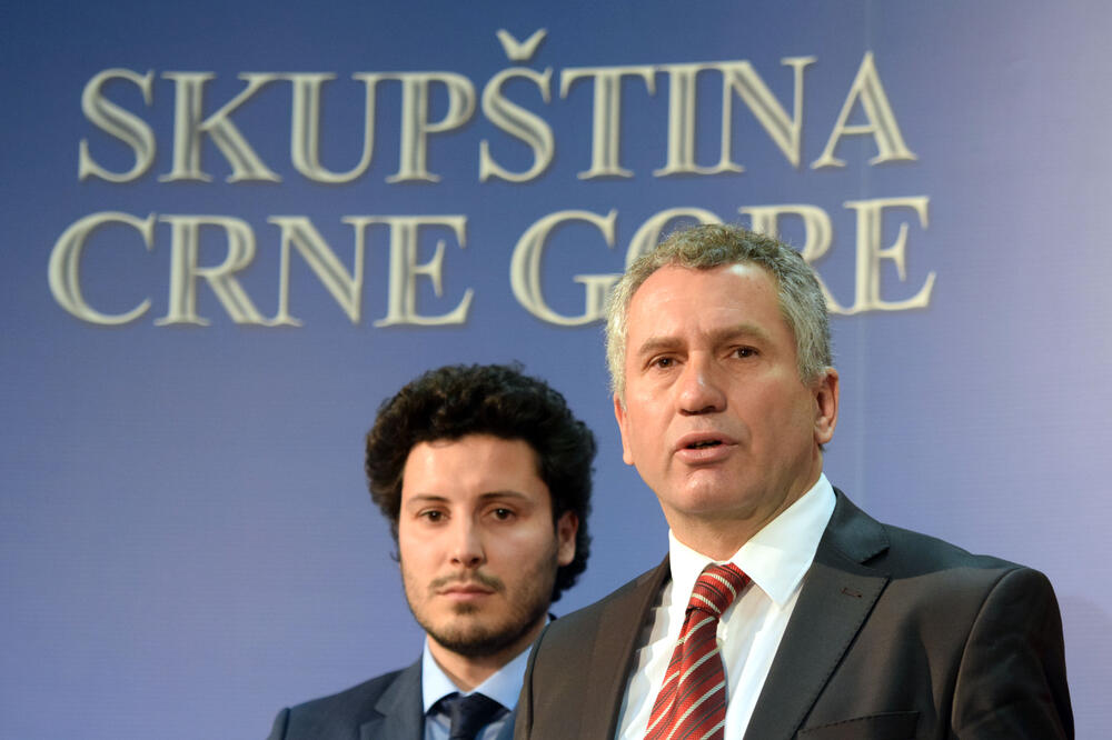 Dritan Abazović, Žarko Rakčević, Foto: Boris Pejović