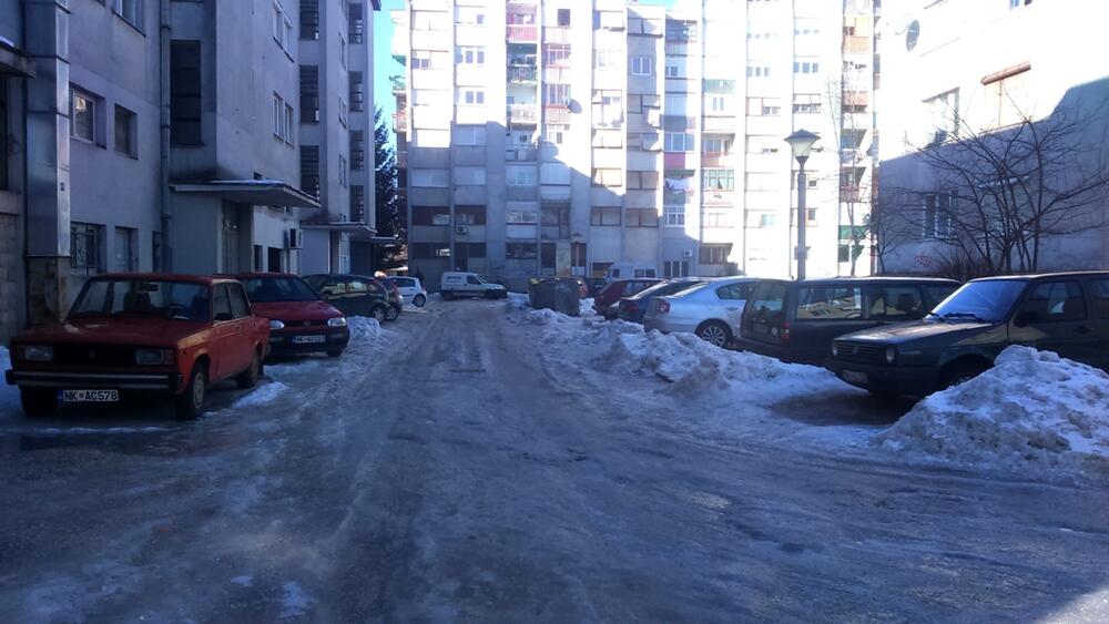 Nikšić snijeg, Nikšić led