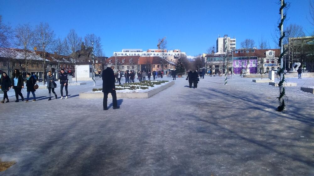 Nikšić snijeg, Nikšić led