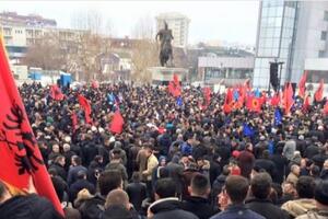 Protest podrške Haradinaju u Prištini