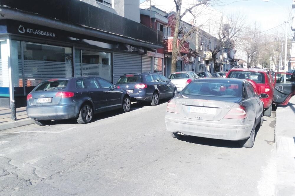 parkiranje Podgorica, Foto: Milica Đurović
