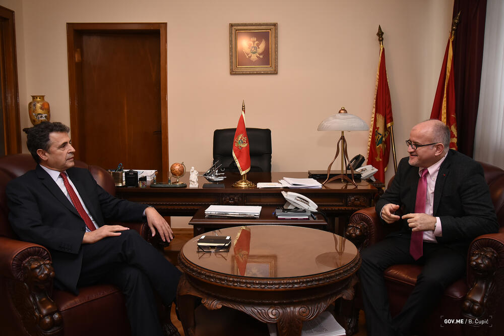 Skender Durmiši, Srđan Darmanović, Foto: Mvpei.gov.me