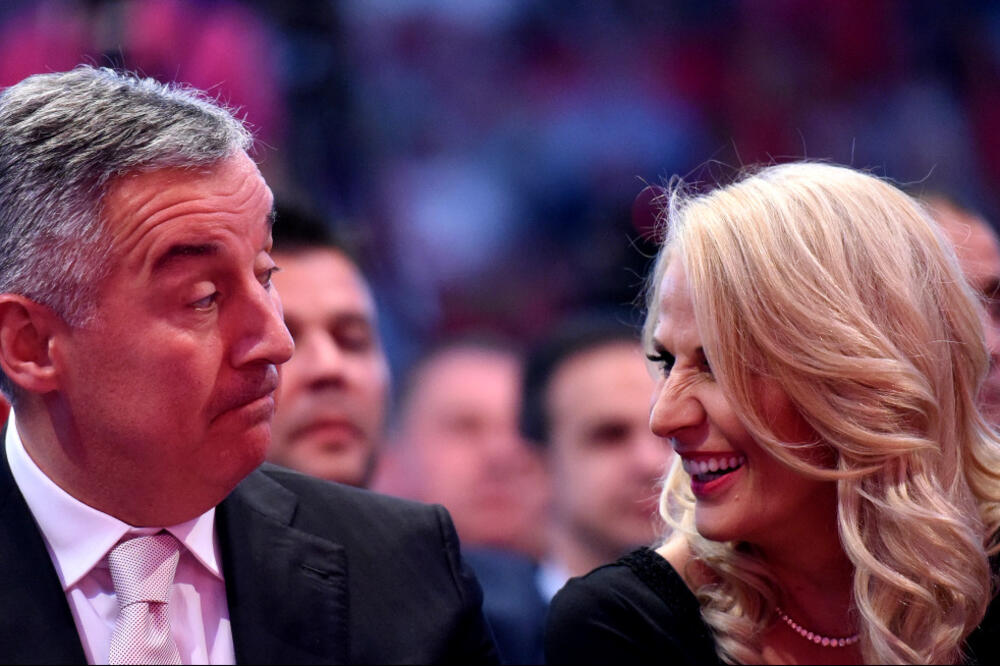 Milo i Lidija Đukanović, Foto: Boris Pejović