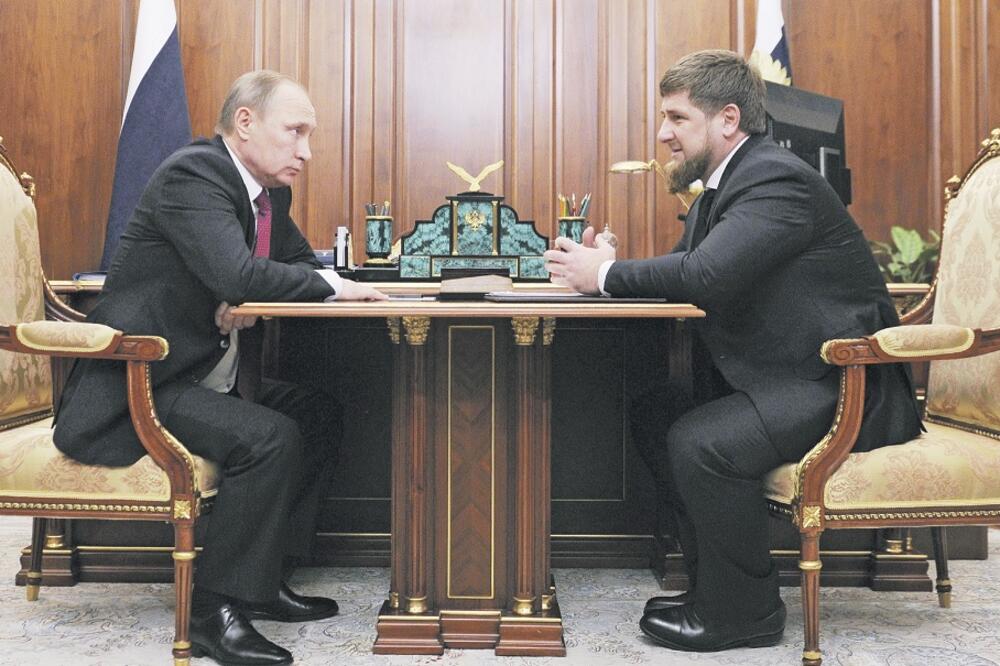 Vladimir Putin, Ramzan Kadirov, Foto: Reuters