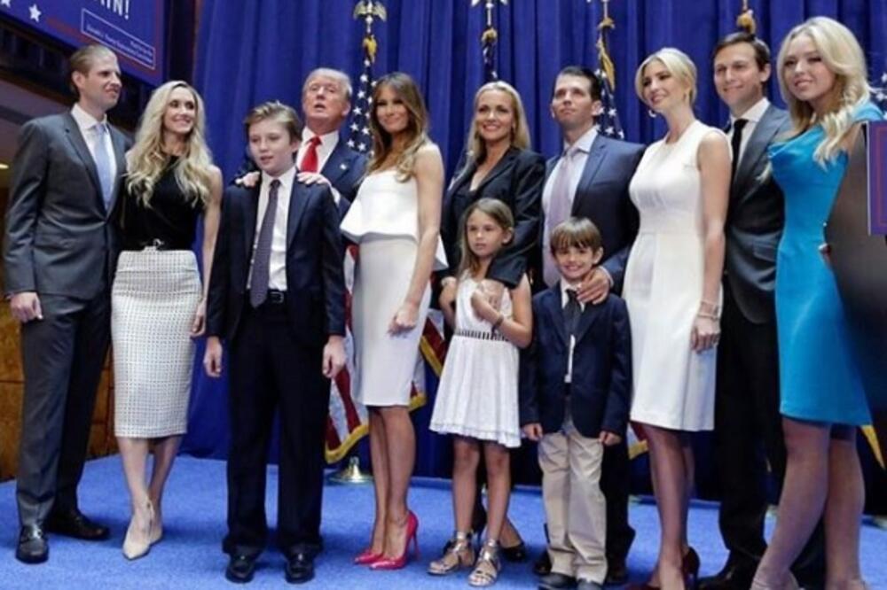 porodica Tramp, Foto: Instagram