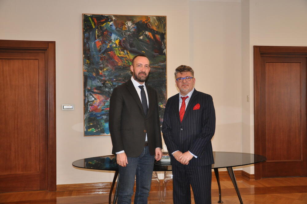 Janko Ljumović, Veselko Grubišić, Foto: Ministarstvo kulture