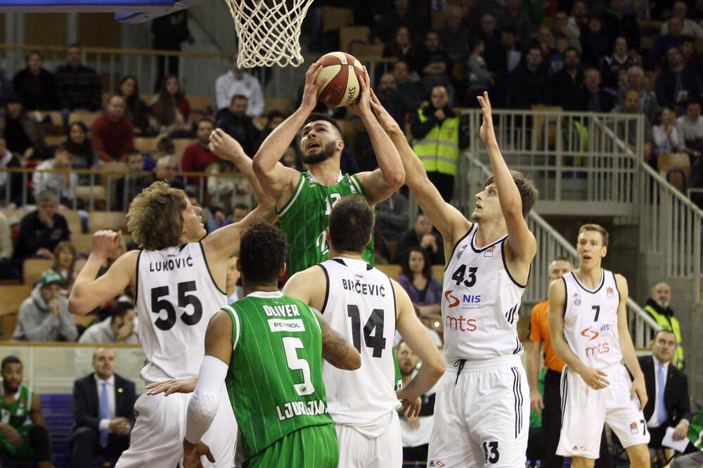 Olimpija Partizan, Foto: Aba-liga.com