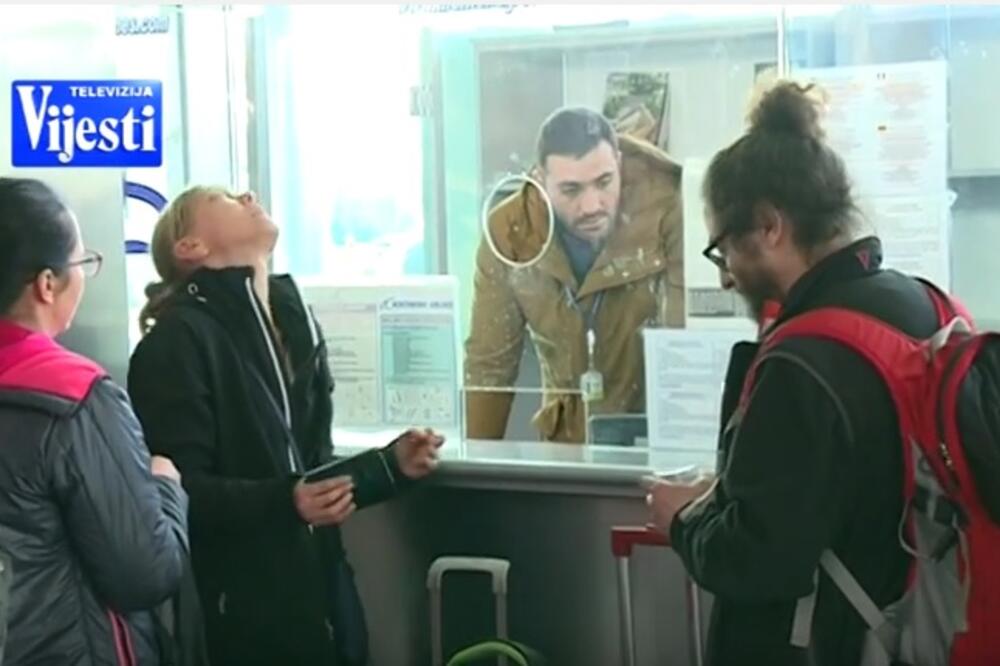putnici, aerodrom, Foto: Screenshot (YouTube)
