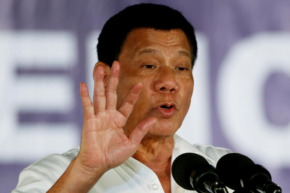 Rodrigo Duterte, Foto: Reuters