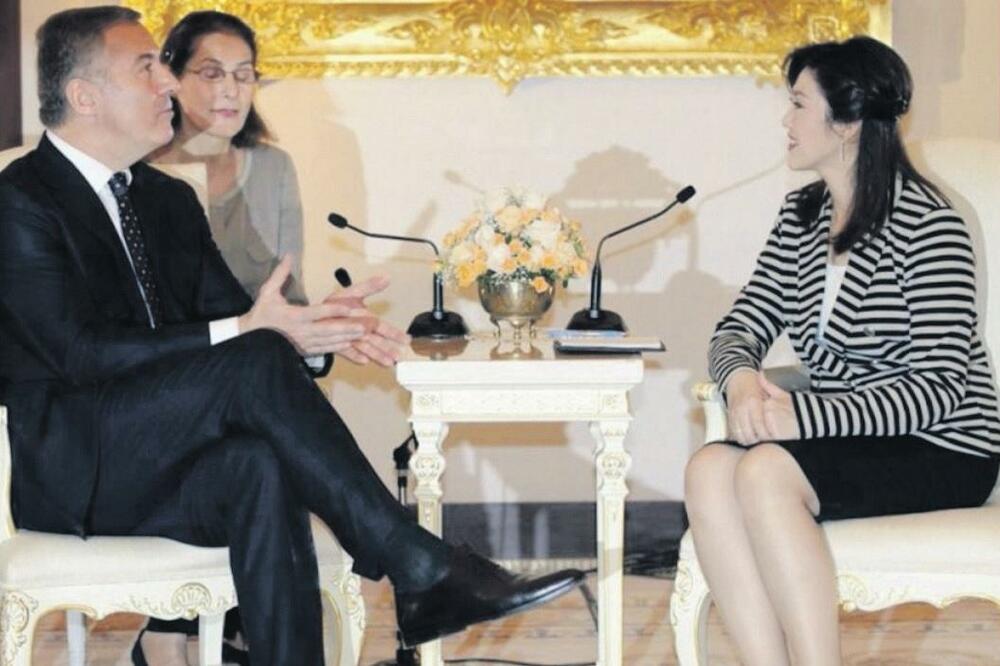 Milo Đukanović Jingluk Šinavatra, Foto: Kapital