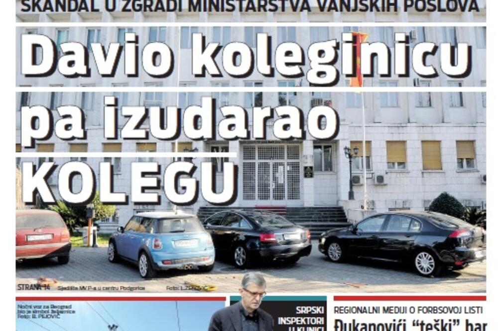 Naslovna 14.01., Foto: Vijesti