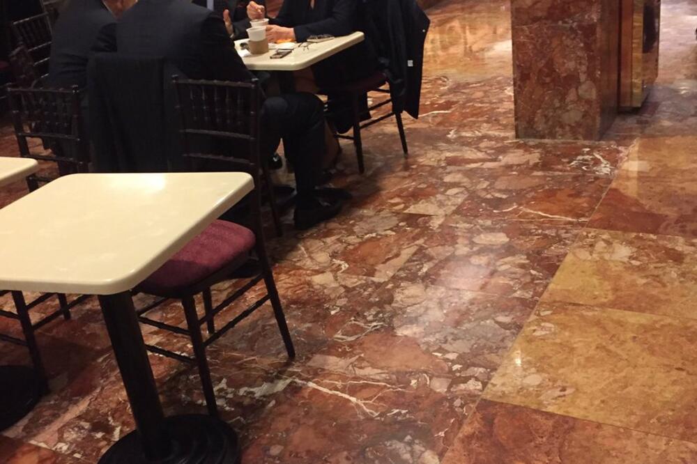 Marin Le Pen Trampova kula, Foto: Reuters