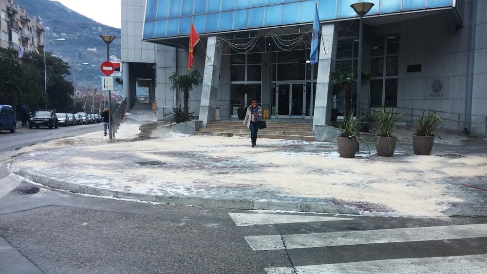 Tivat hradno vrijeme, Tivat led