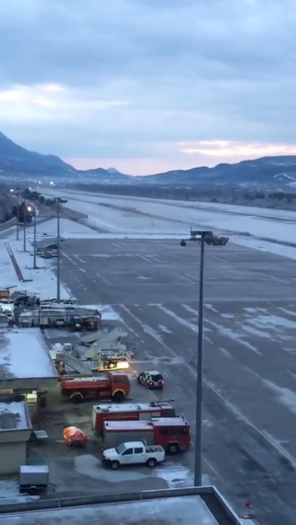 Tivat hradno vrijeme, Tivat led