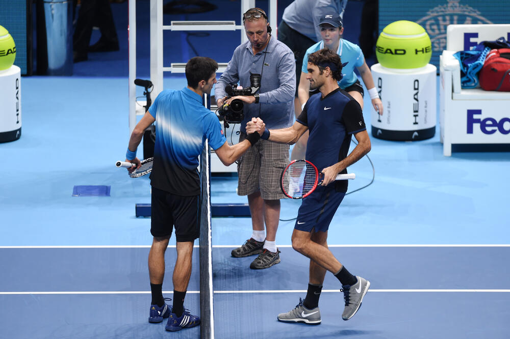 Novak Đoković i Rodžer Federer, Foto: Reuters