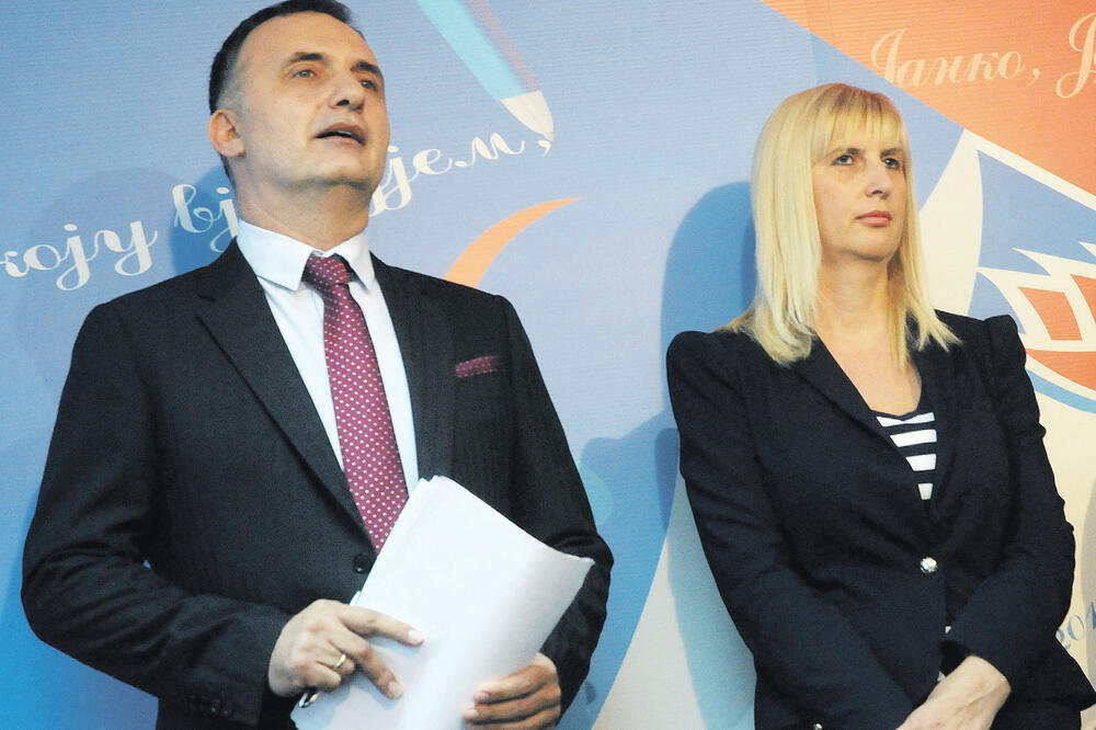 Srđan Milić, Snežana Jonica, Foto: Luka Zeković