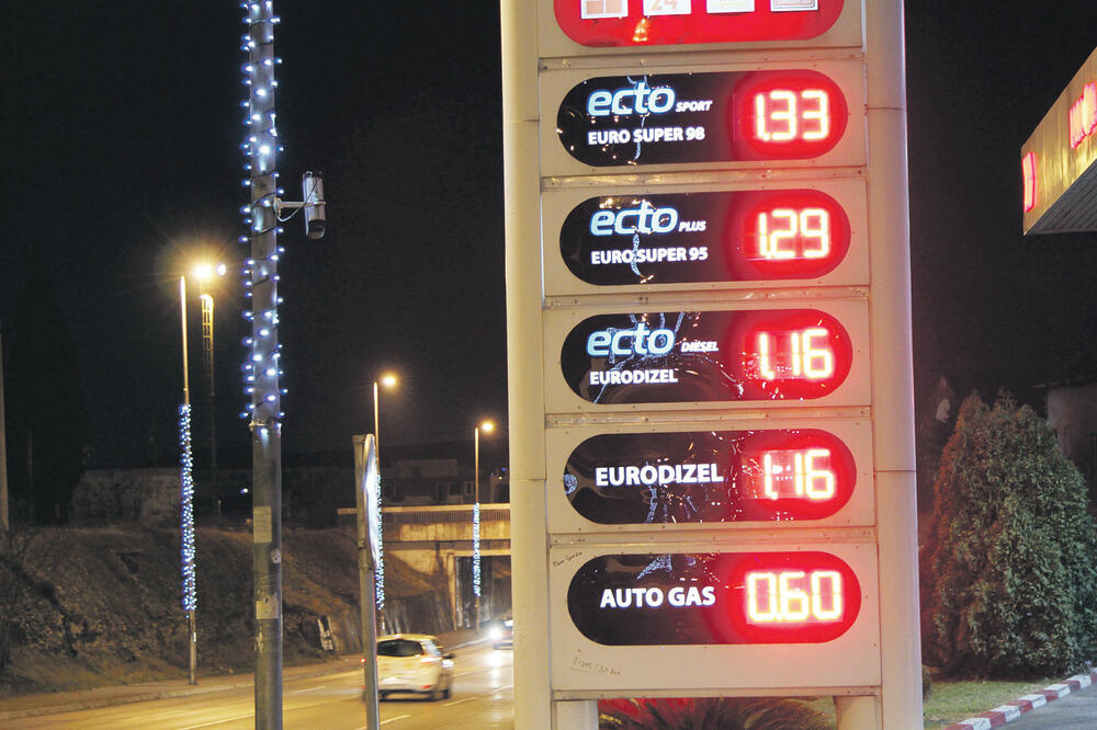 Cijene goriva, Foto: Filip Roganović