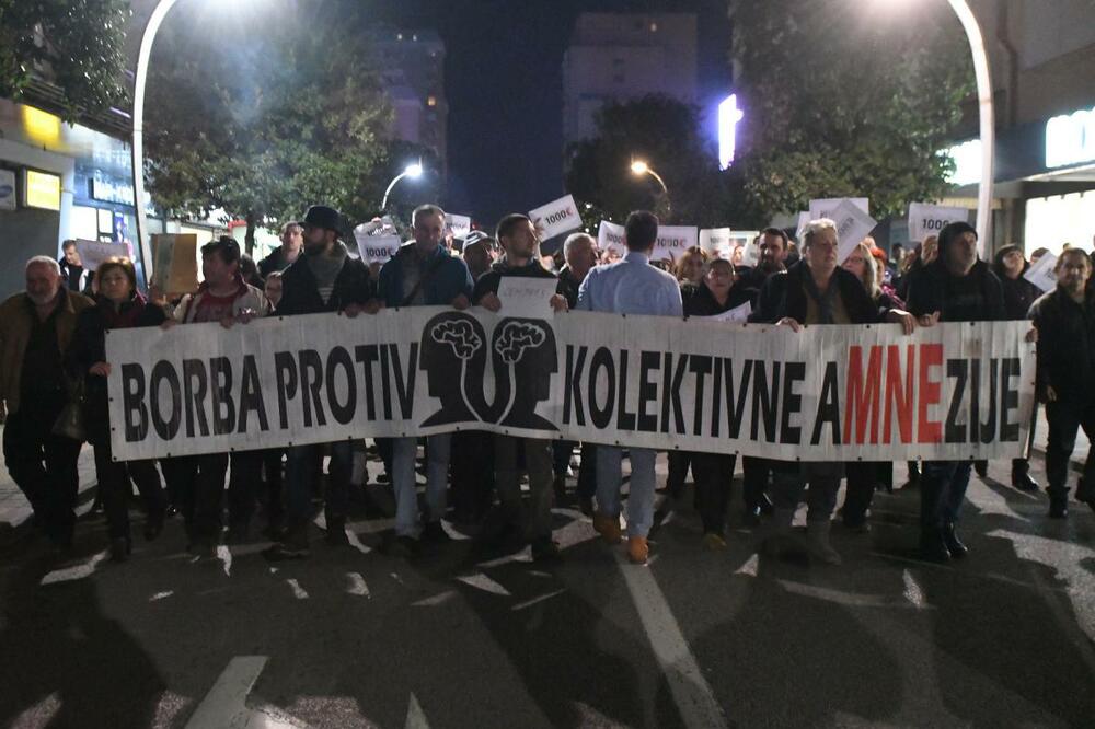 Sa protesta građana "Odupri se", Foto: Savo Prelević