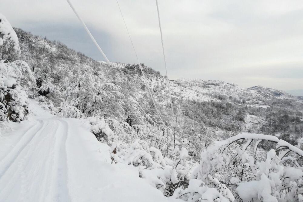Veruša, snijeg, Foto: Cedis.me