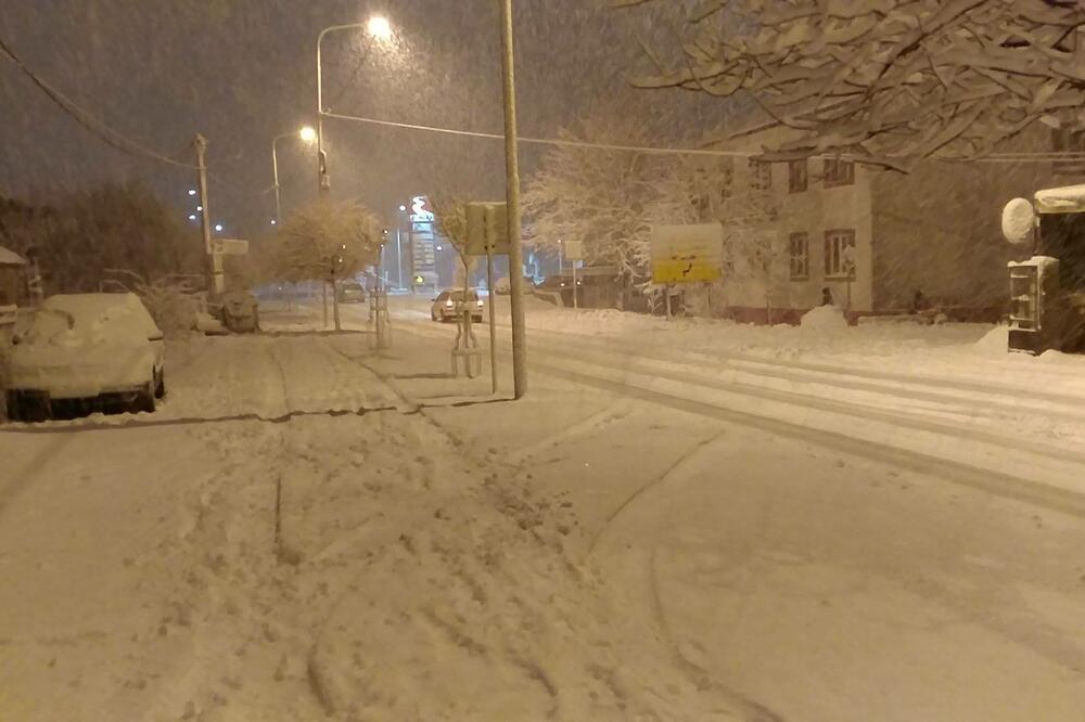 snijeg Nikšić, Foto: Čitalac reporter
