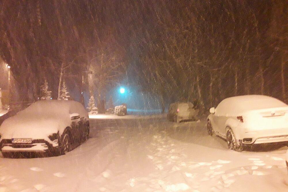 snijeg Nikšić, Foto: Čitalac reporter