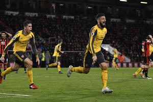 Arsenal bio u provaliji, pa "ukrao" bod Bornmutu