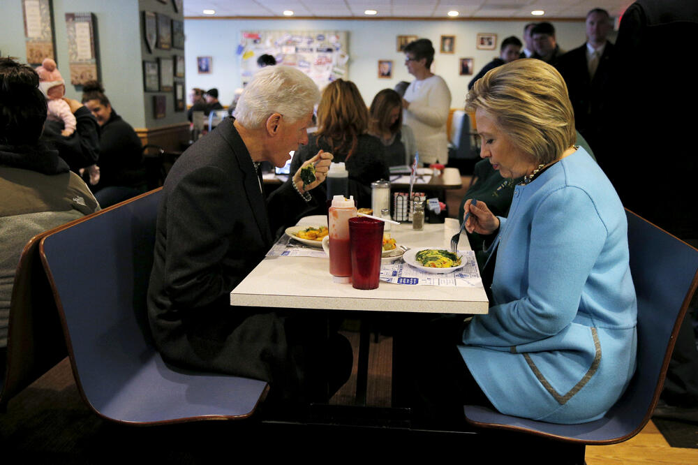 Bil Klinton, Hilari Klinton, Foto: Reuters