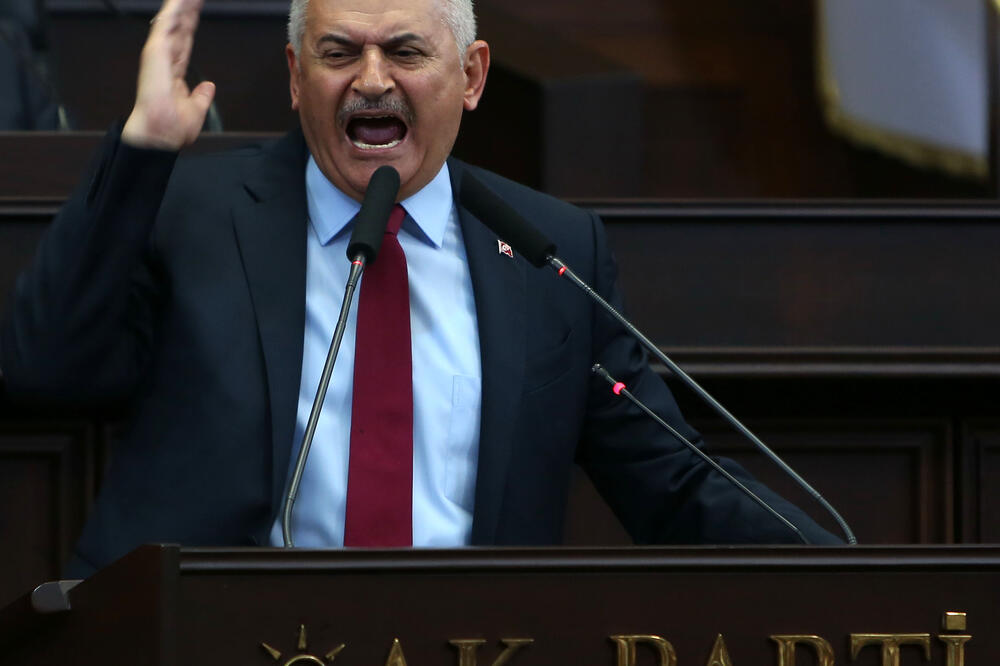 Binali Jildirim, Foto: EPA/STR