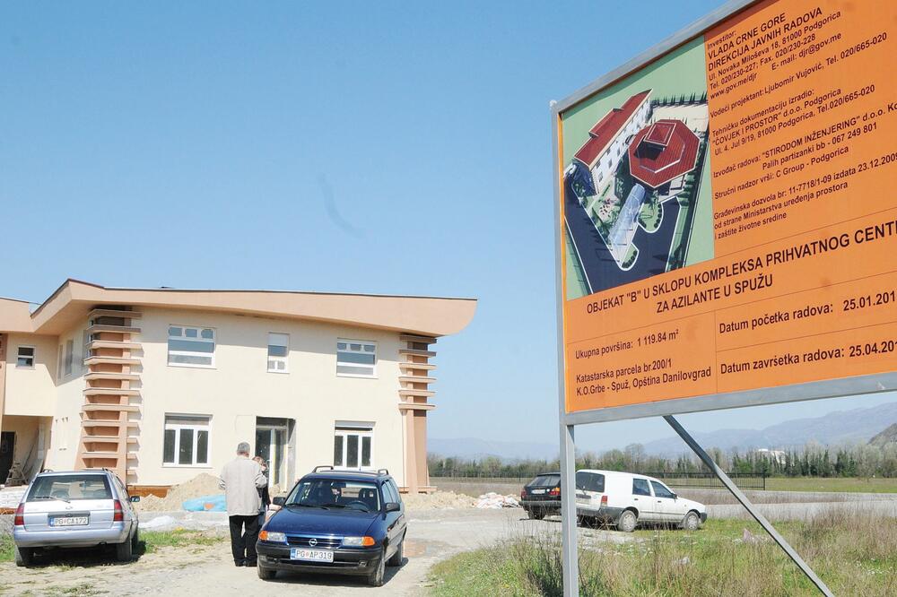 prihvatni centar za azilante Spuž, Foto: Savo Prelević