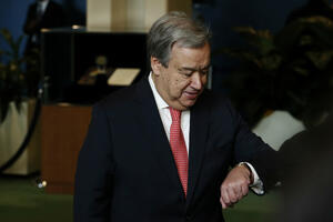 Novi generalni sekretar UN poželio godinu mira