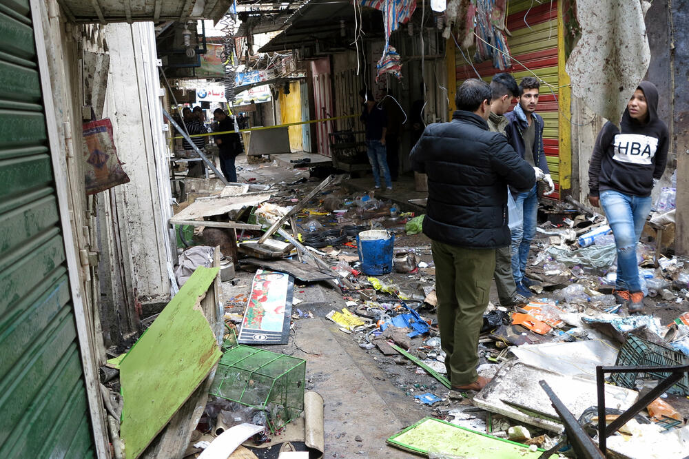 Irak eksplozija, Foto: Reuters