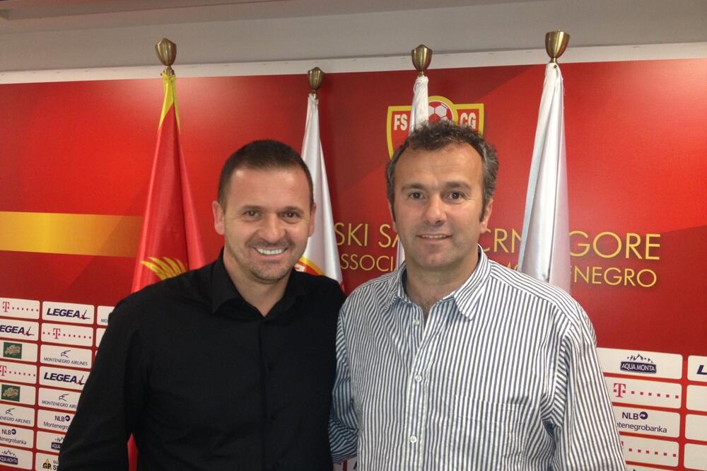 Predrag Mijatović i Dejan Savićević, Foto: Fudbalski savez Crne Gore