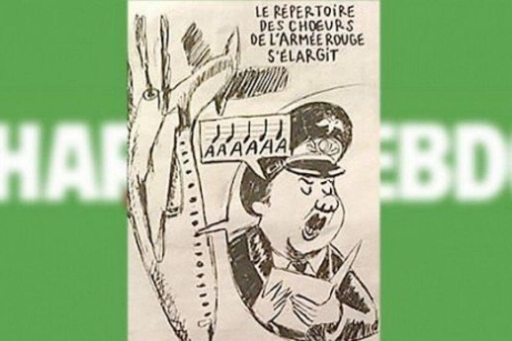karikatura, hor, Šarli Ebdo, Foto: Twitter