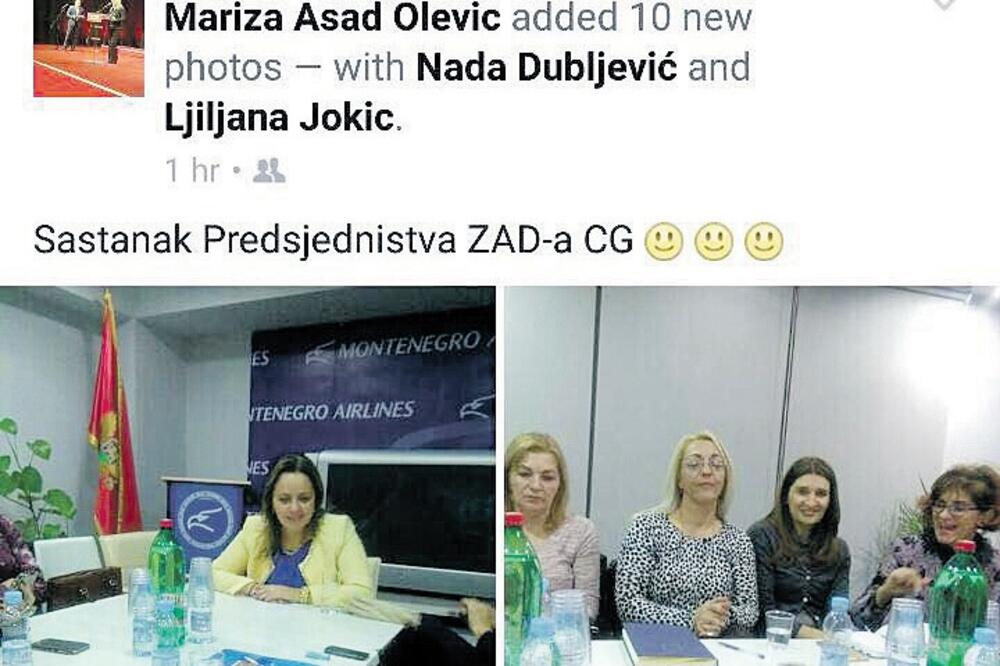 Daliborka Pejović, ŽAD, Foto: Facebook