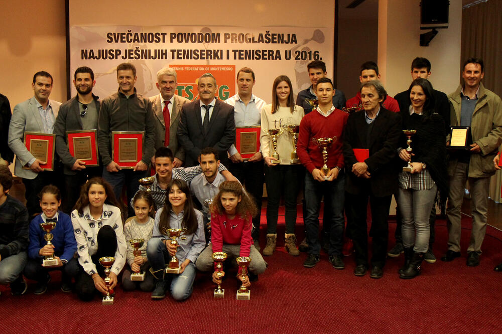 Teniski savez izbor najboljih 2016., Foto: Vijesti