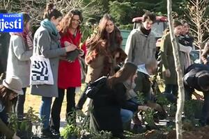 Studenti posadili drveće: Da ostane trag i kad završe fakultet