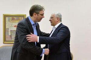 Mandić se sastao s Vučićem: Izuzetno težak položaj Srba u CG