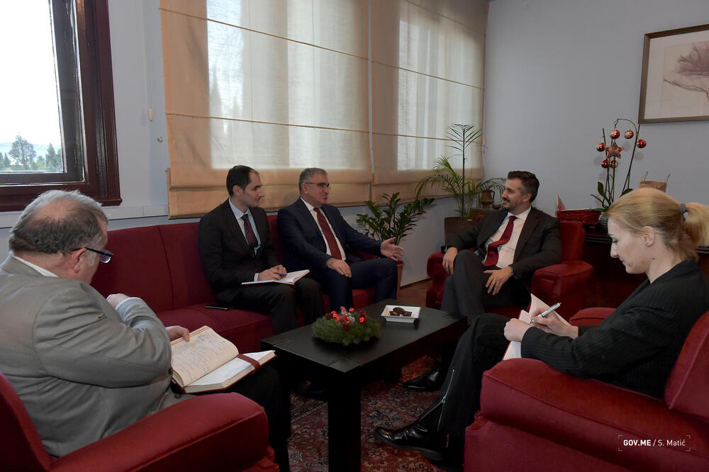 Serhat Galip, Aleksandar Andrija Pejović, Foto: Gov.me/S. Matić