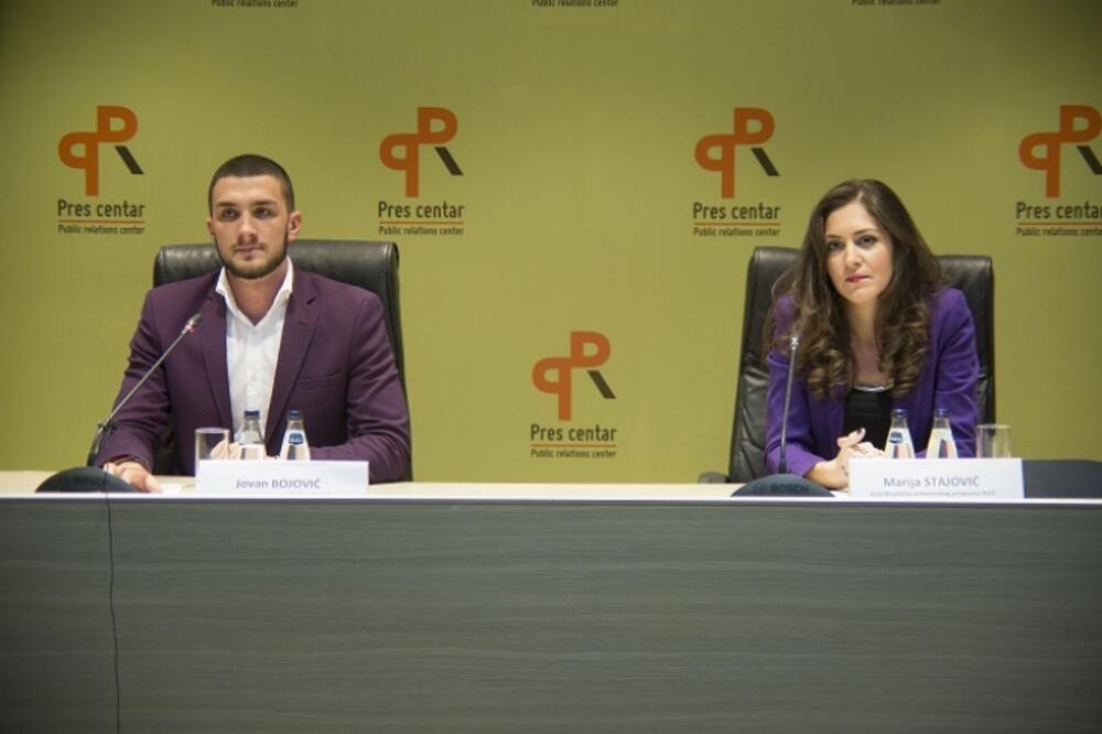 Jovan Bojović, Marija Stajović, Foto: PR Centar