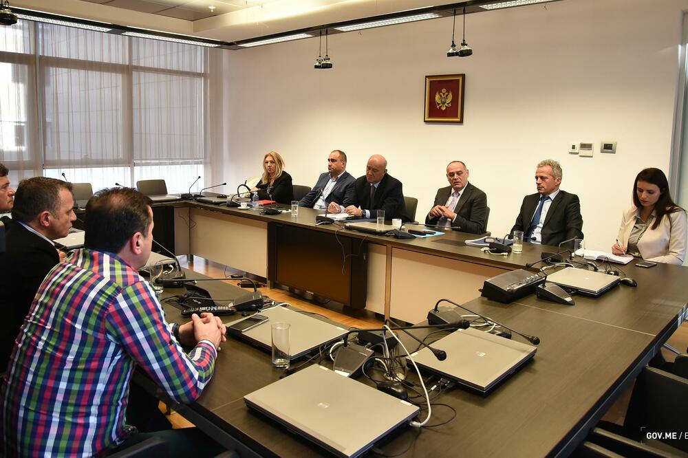 Vlada sindikati sastan, Foto: Gov.me