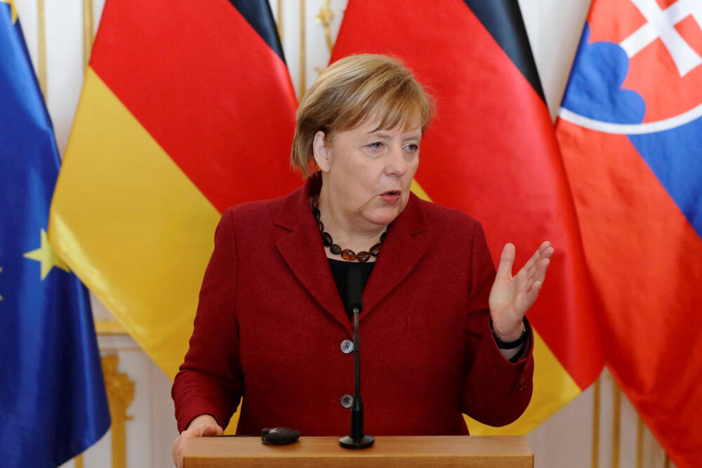 Angela Merkel u Slovačkoj, Foto: Reuters