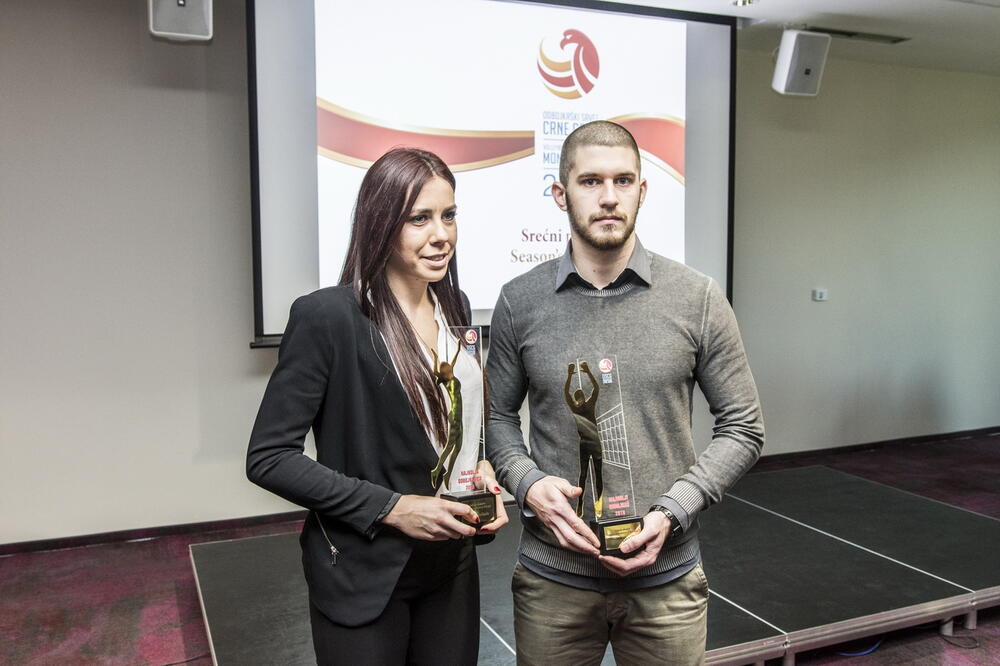 Milana Rovčanin i Nikola Lakčević, Foto: OSCG