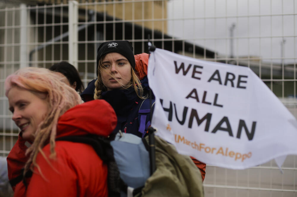 Berlin, Marš za Alepo, Foto: Beta-AP