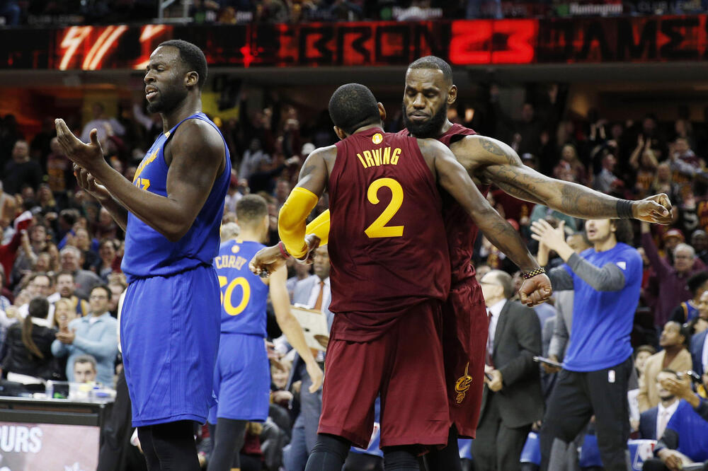 Kajri Irvin i Lebron Džejms, Foto: Reuters