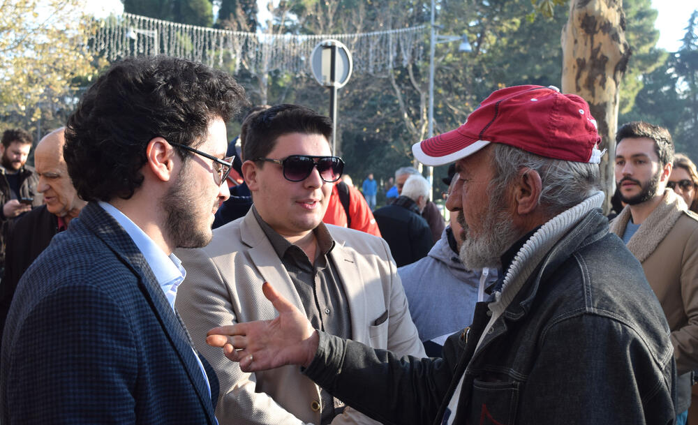 protest ispred Skupštine