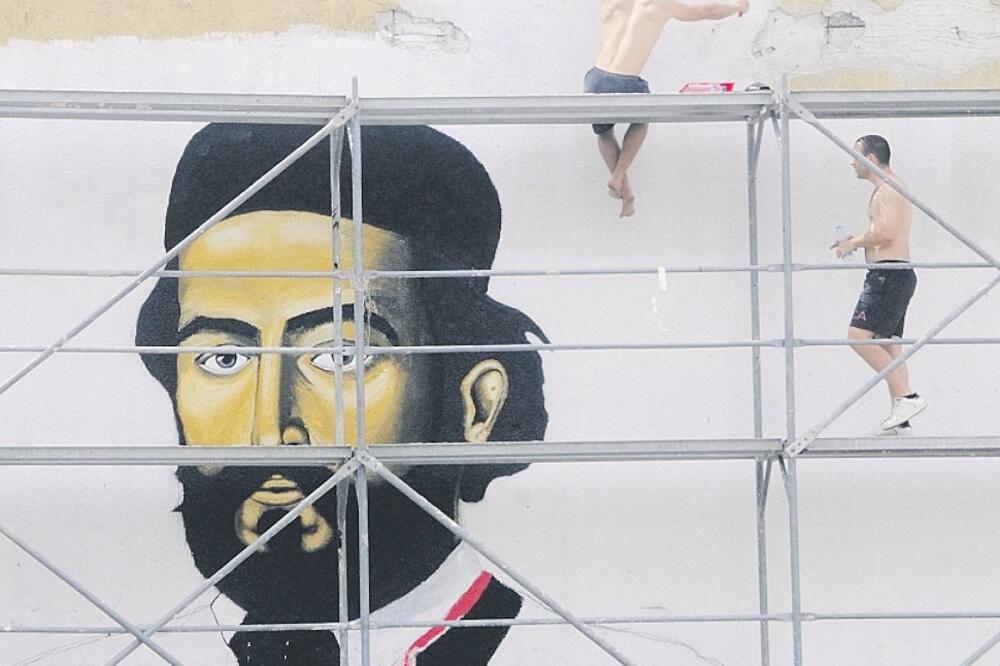 Mural Petra Petrovića Njegoša