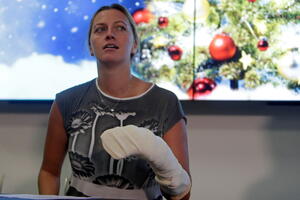 Kvitova puštena iz bolnice poslije operacije ruke zbog ranjavanja