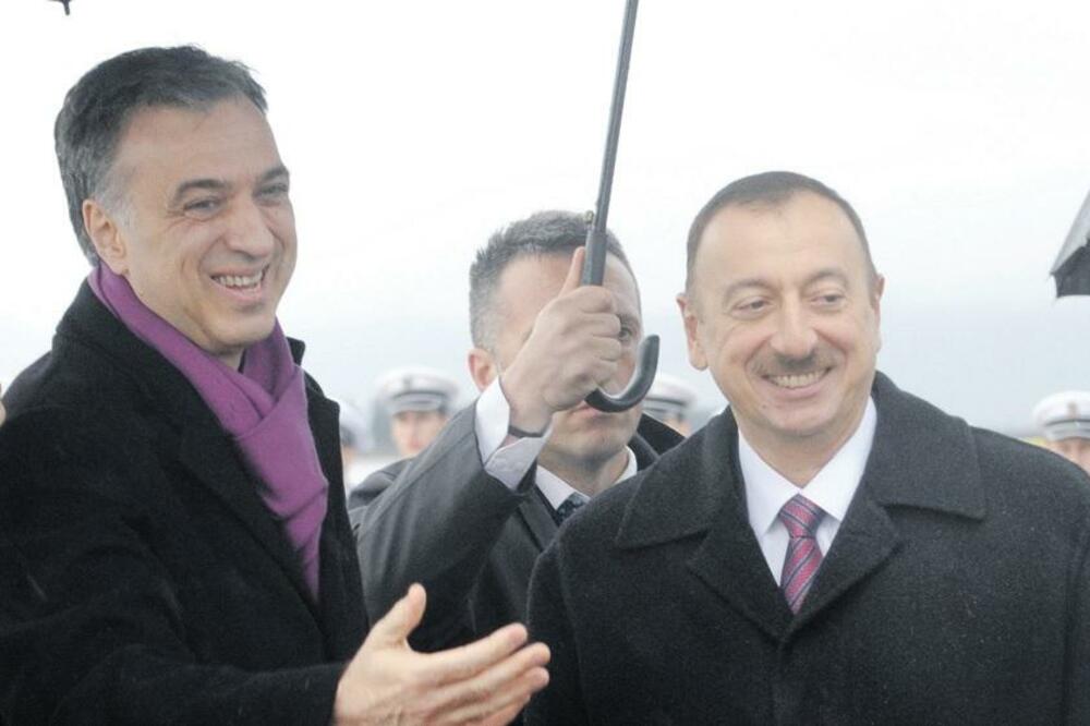 Filip Vujanović, Ilham Alijev, Foto: Savo Prelević